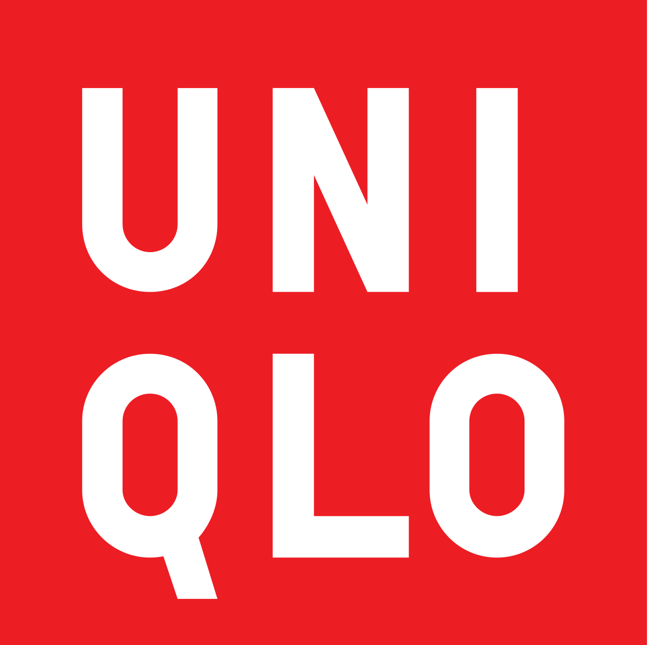لوگو انگلیسی پوشاک ژاپنی Uniqlo